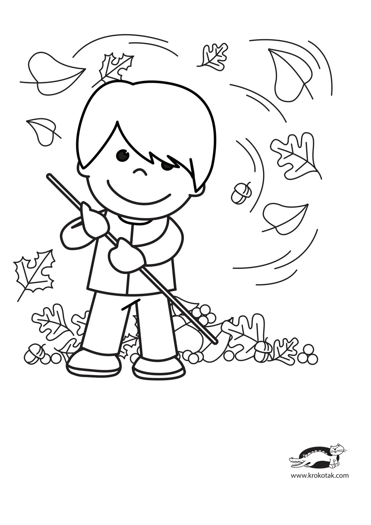 手风琴扫帚手工上色