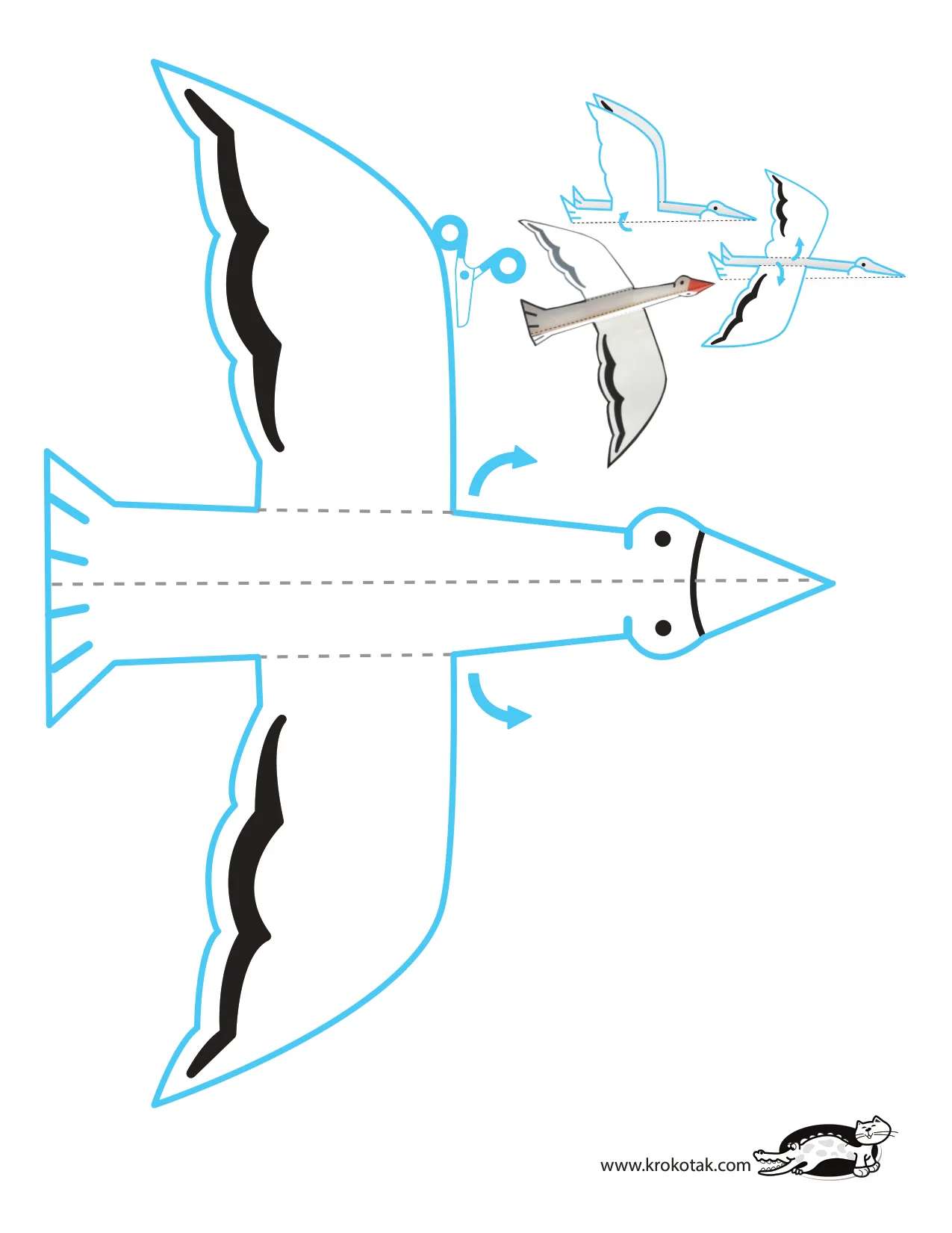 手工上色精细动作剪刀