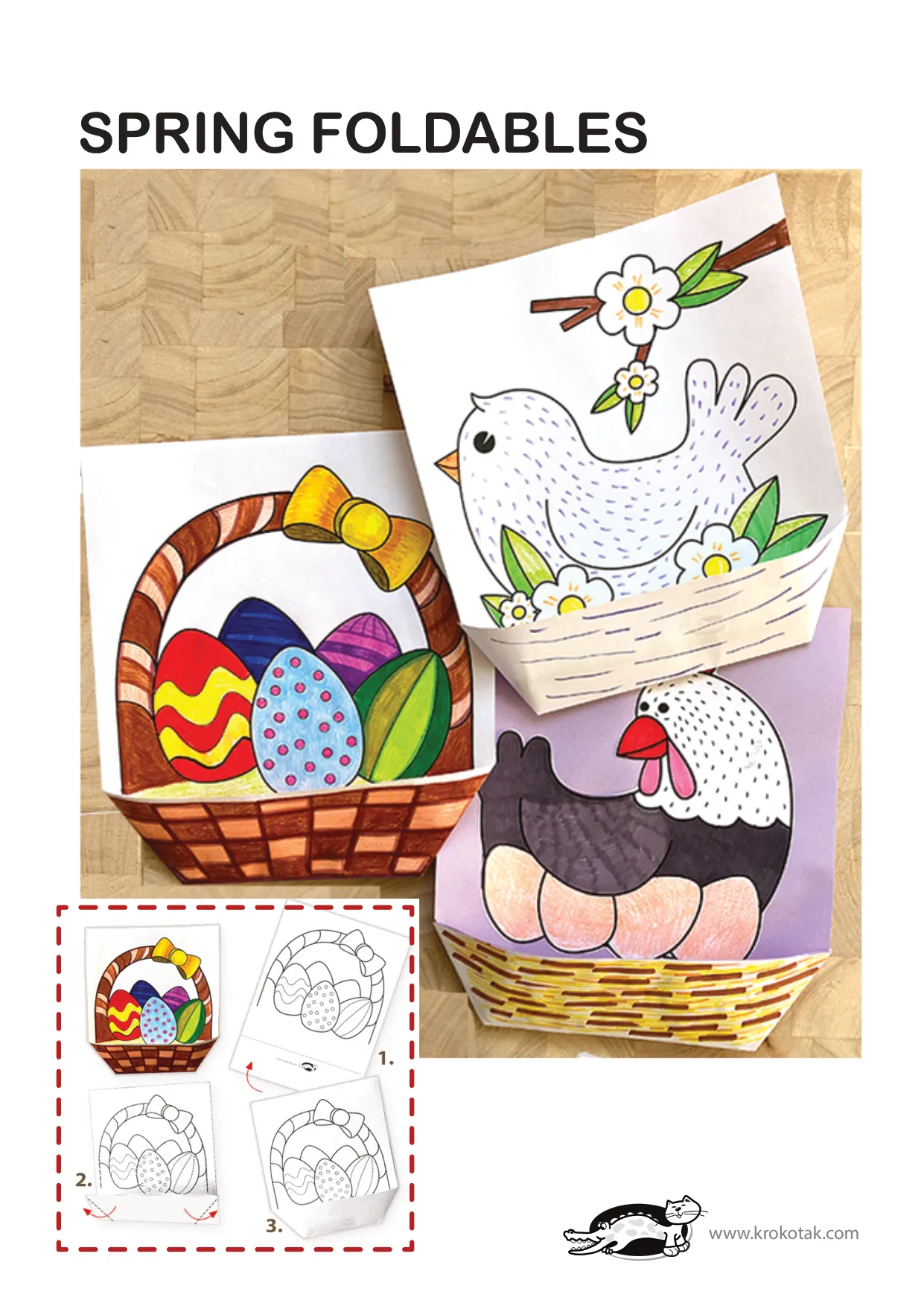 复活节手工上色