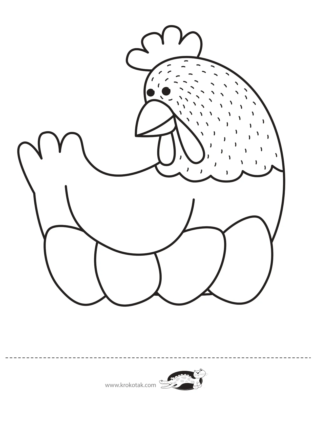 复活节手工上色