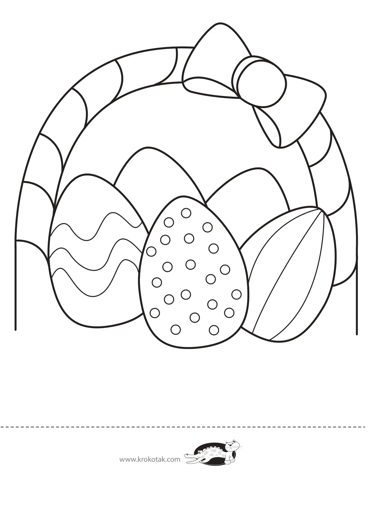 复活节手工上色