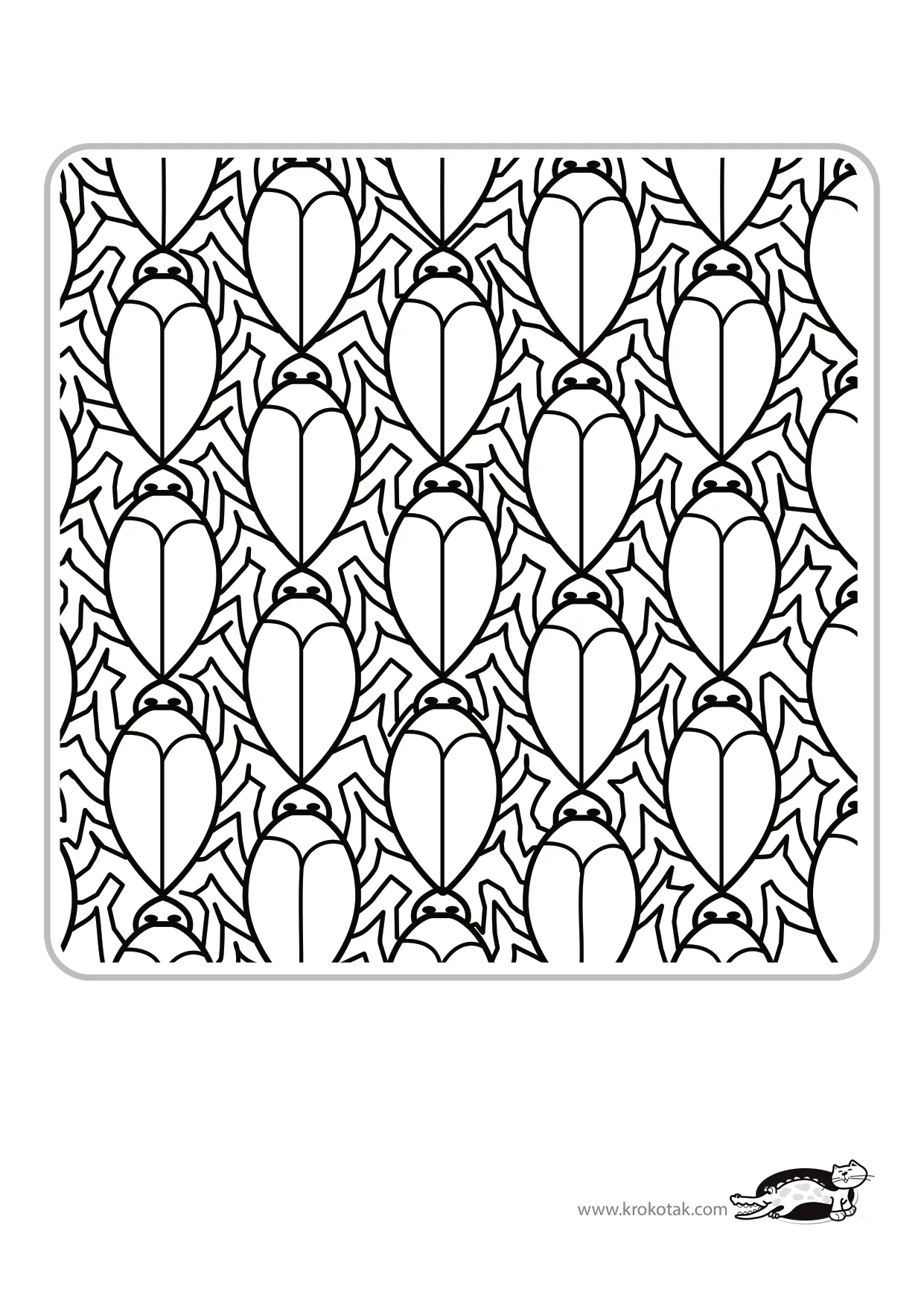 手工着色埃舍尔作品