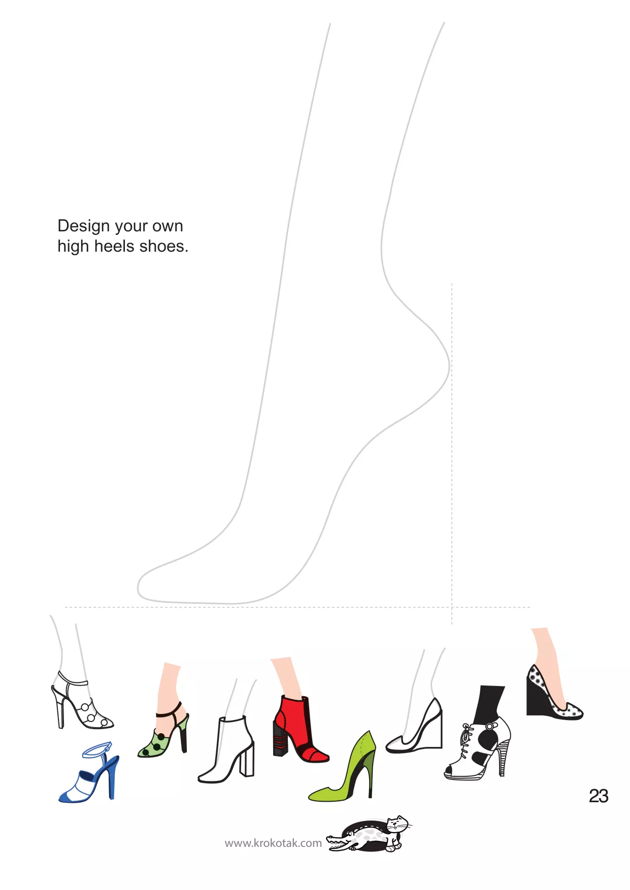 手工着色的女孩