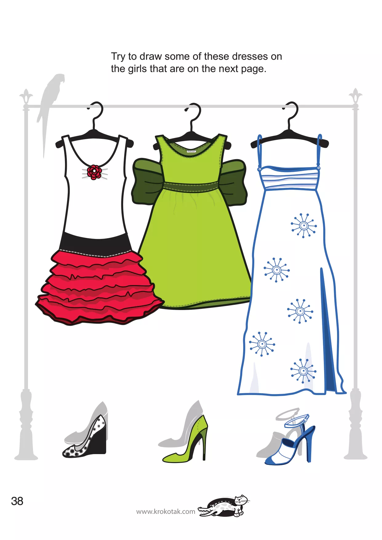 手工着色的女孩