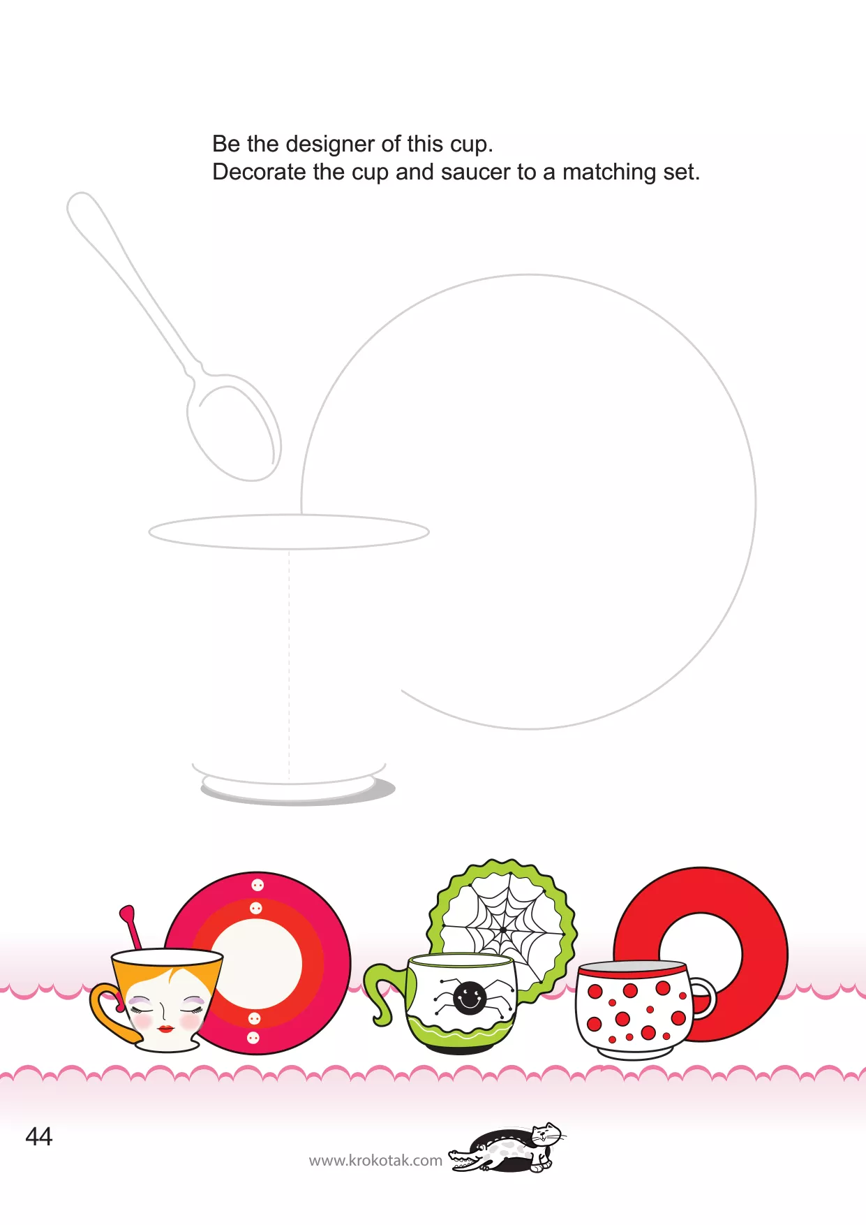 手工着色的女孩