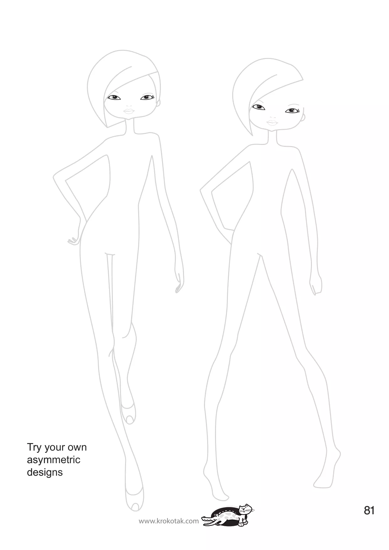 手工着色的女孩