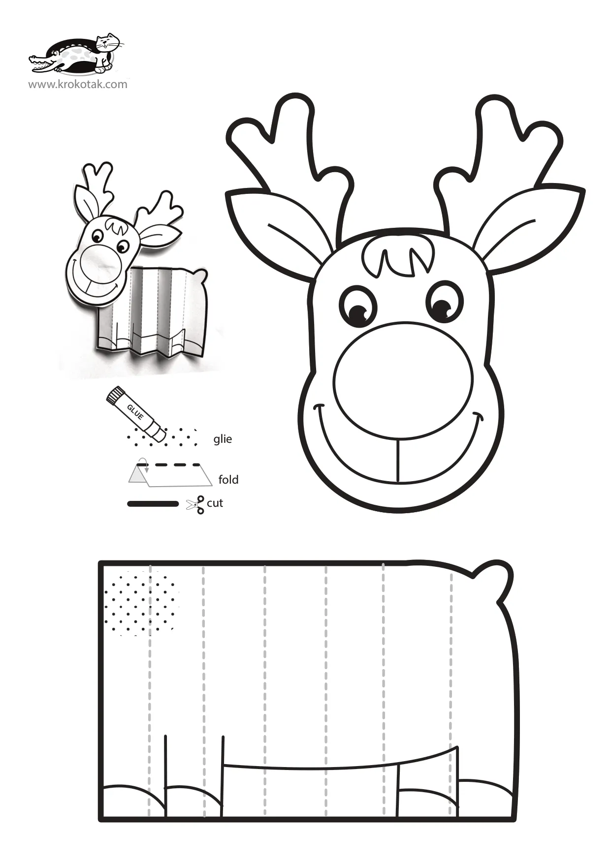 手风琴涂色工艺制作