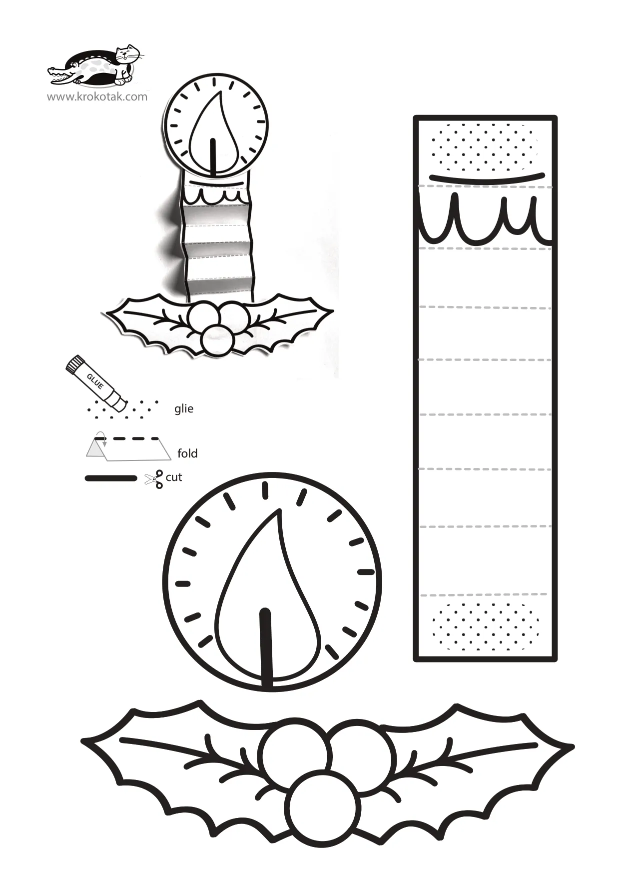 手风琴涂色工艺制作