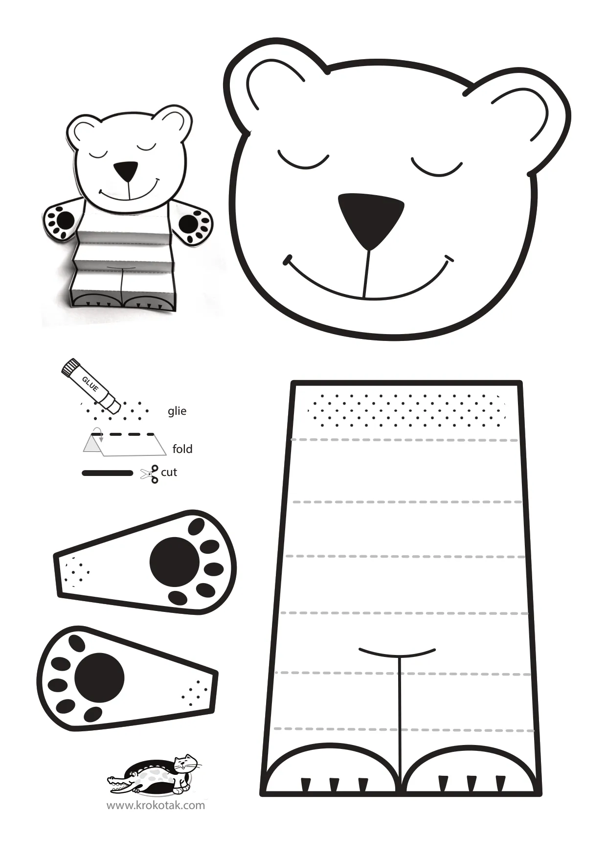 手风琴涂色工艺制作