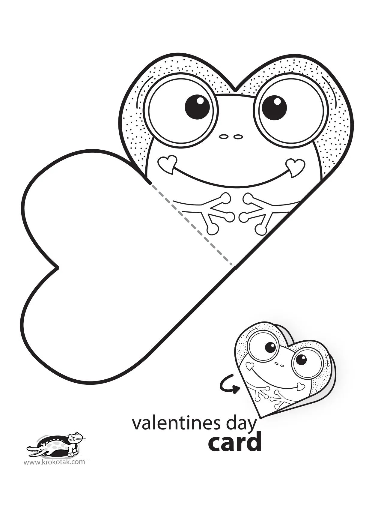 制作情人节手工着色