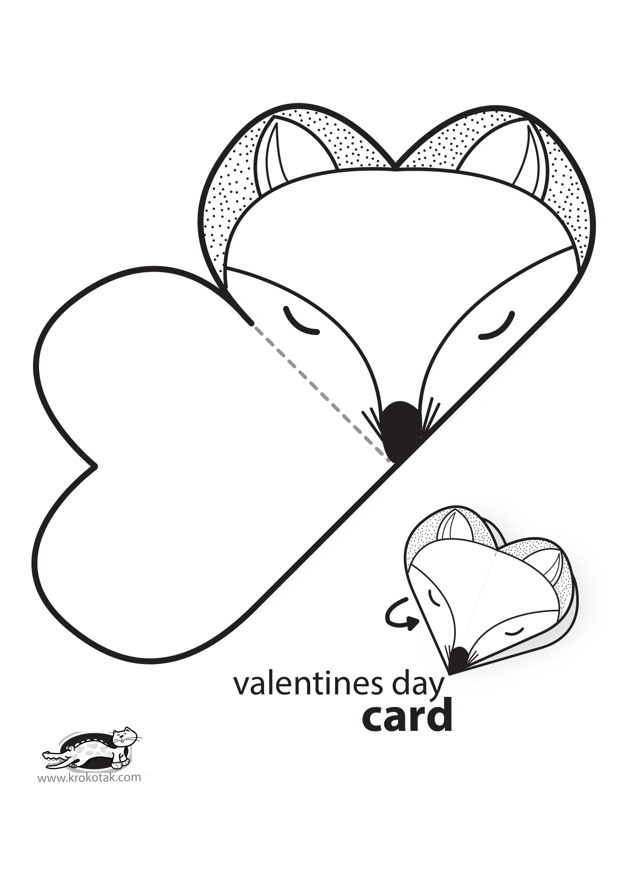 制作情人节手工着色