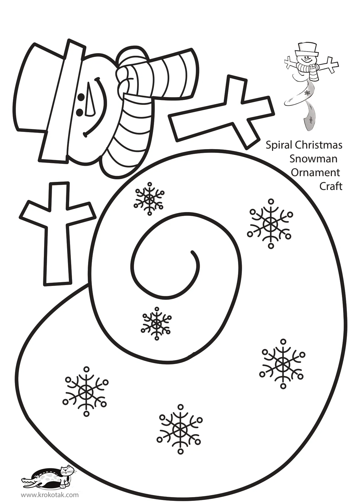 圣诞工艺-彩色螺旋