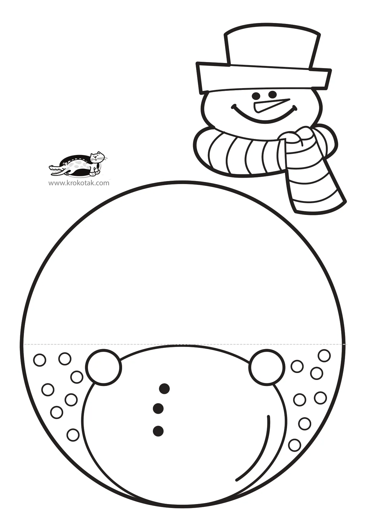 圣诞工艺-涂色跳舞