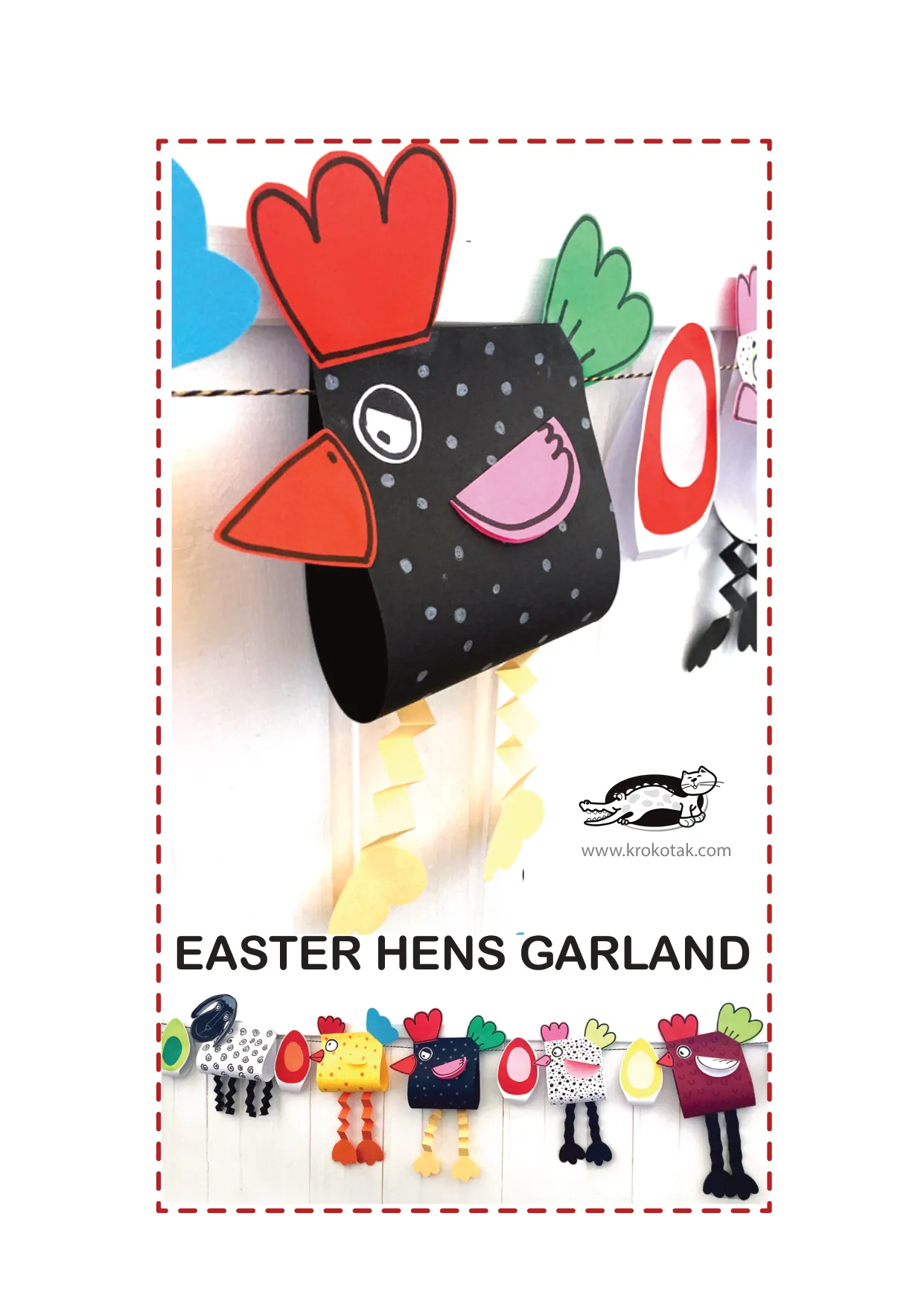 复活节手工上色