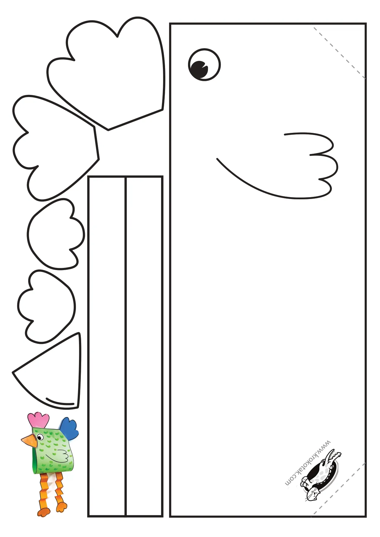 复活节手工上色